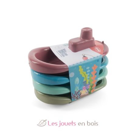 Blue Marine Toys Boat Set 4 pcs DA4960 Dantoy 3