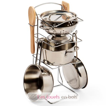 Cooking pot rack BJ36019 Bigjigs Toys 1