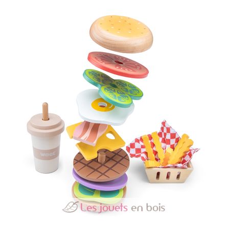 Fast Food play set NCT10617 New Classic Toys 2