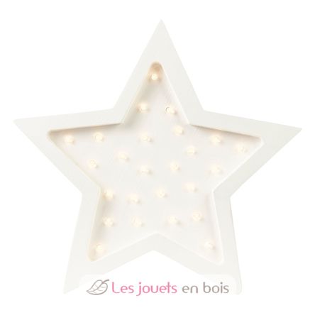 Little Lights Star Lamp White LL019-001 Little Lights 1