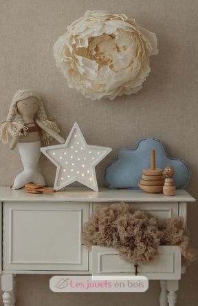 Little Lights Star Lamp White LL019-001 Little Lights 6