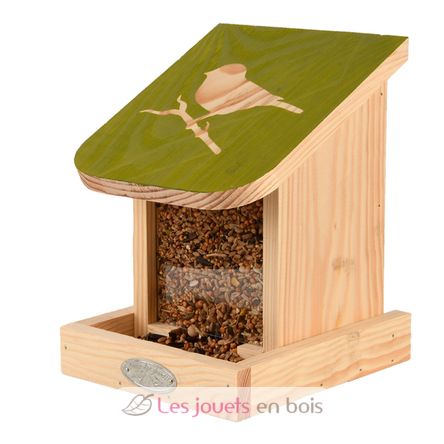 Bird silo feeder with silhouette ED-FB540 Esschert Design 2