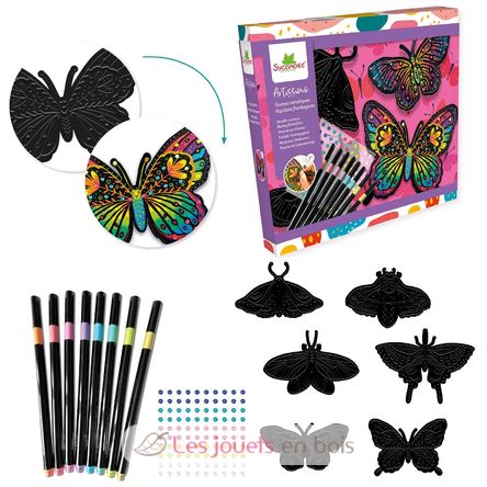 Metallic markers Butterflies SYCREA066 Sycomore 3