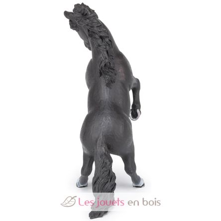 Black prancing horse figure PA51522-2923 Papo 6