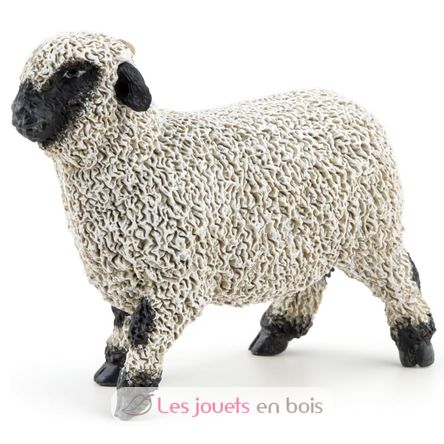 Black Nose Sheep Figurine from Valais PA-51194 Papo 3