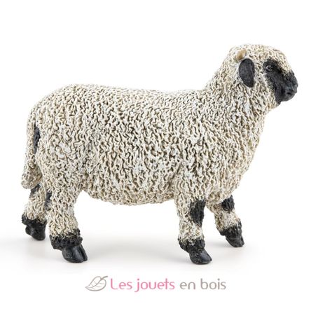 Black Nose Sheep Figurine from Valais PA-51194 Papo 4