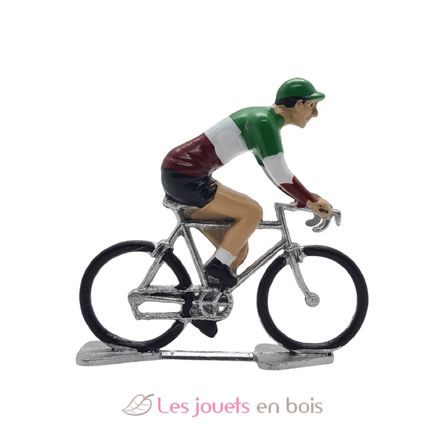Cyclist figure R Italian champion's jersey FR-MLR23 Fonderie Roger 1