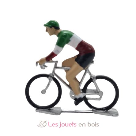 Cyclist figure R Italian champion's jersey FR-MLR23 Fonderie Roger 3