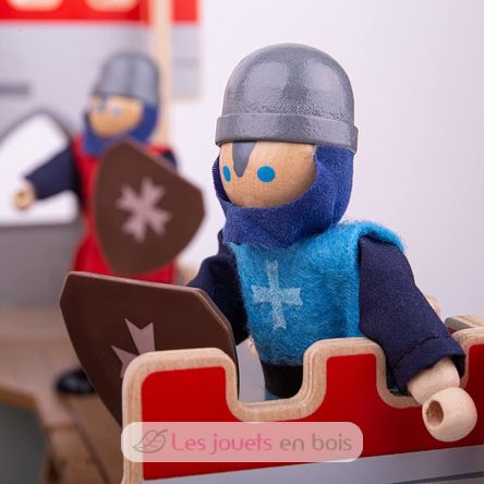 Medieval Knights Dolls BJ-JT162 Bigjigs Toys 2