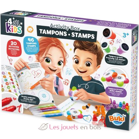 Stamps activity box BUK-FK012 Buki France 1