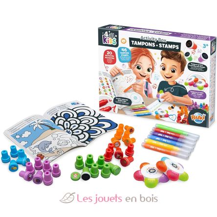 Stamps activity box BUK-FK012 Buki France 5