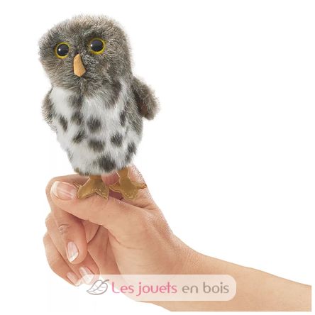 Finger puppet Spotted Owl FO-2638 Folkmanis 1