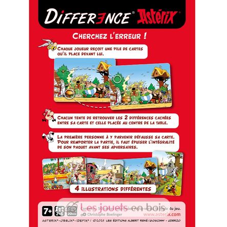 Difference edition Astérix GI-GBDIA Gigamic 2
