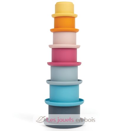 Stacking cups BJ35053 Bigjigs Toys 3