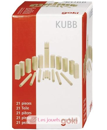 Mini-KUBB, game of Vikings GO56745-5251 Goki 3