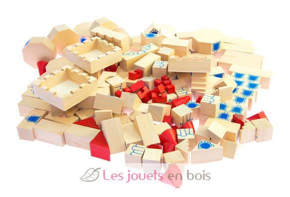 Castle building blocks 145 pcs GK58984 Goki 3