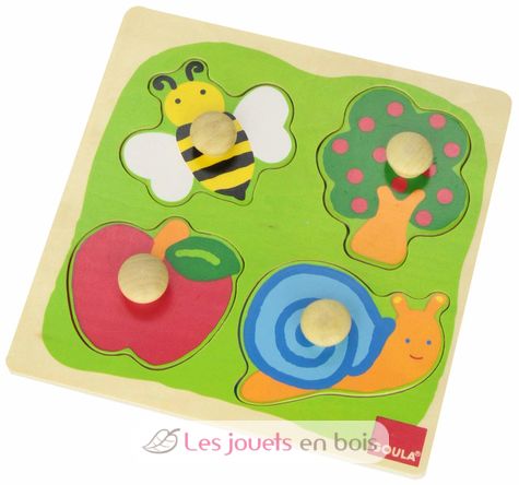 Puzzle bee, snail... GO53010-2798 Goula 2