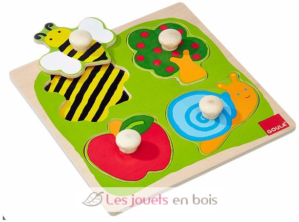 Puzzle bee, snail... GO53010-2798 Goula 1