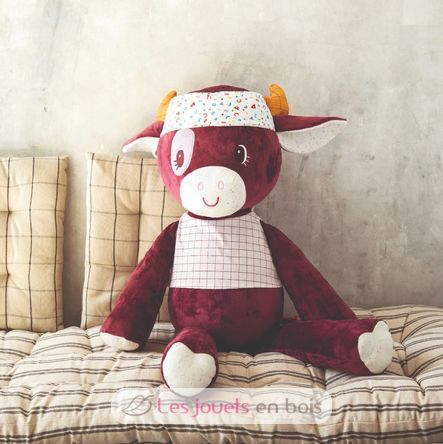 Large Rosalie cow soft toy 50cm LI-83303 Lilliputiens 2