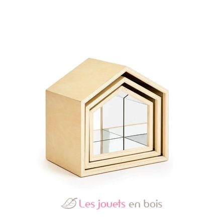 Nesting Mirror Houses G300650 Guidecraft 1
