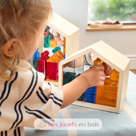 Nesting Mirror Houses G300650 Guidecraft 2
