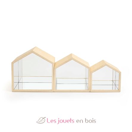 Nesting Mirror Houses G300650 Guidecraft 3