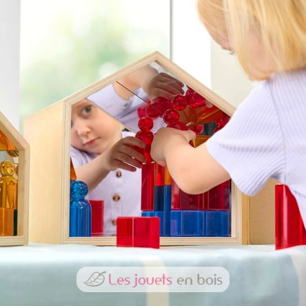 Nesting Mirror Houses G300650 Guidecraft 7