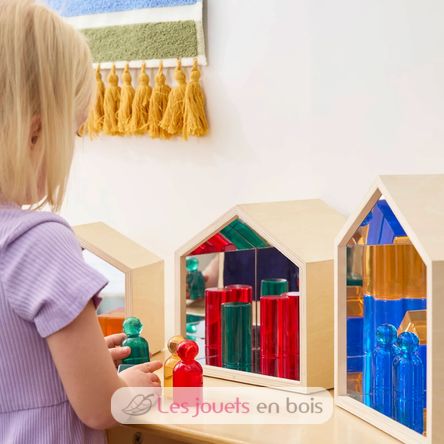 Nesting Mirror Houses G300650 Guidecraft 8