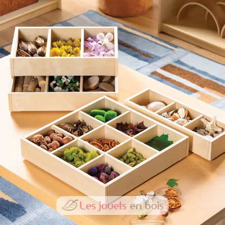 Stacking Wooden Trays G4704 Guidecraft 2