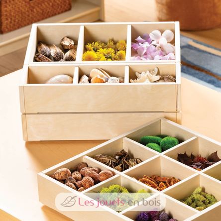 Stacking Wooden Trays G4704 Guidecraft 5