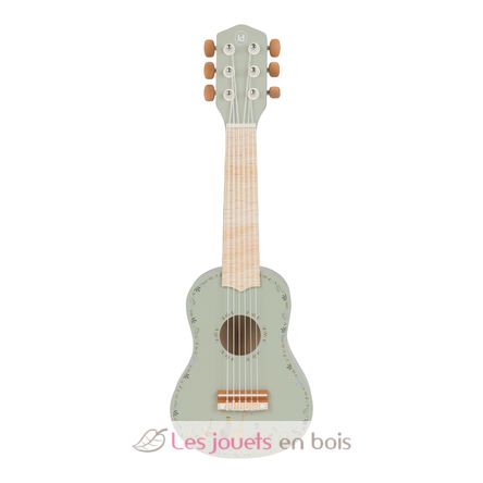 Green wooden guitar Safari Friends LD7470 Little Dutch 4