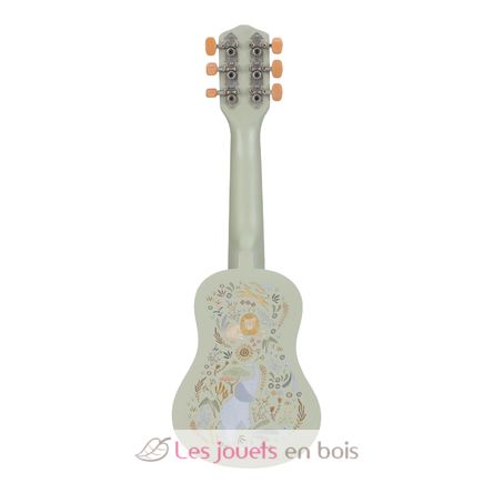 Green wooden guitar Safari Friends LD7470 Little Dutch 5