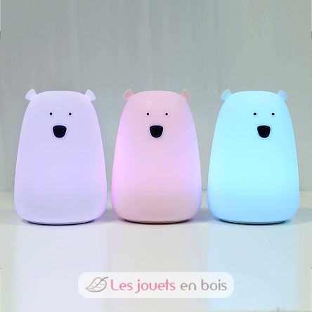 Nightlight Big'Ours - Blue L-OUBLEU-bis Little L 9