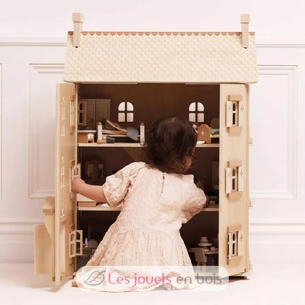 The Grand Natural Wooden Doll House TV-H1150 Le Toy Van 5