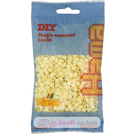 Bag of 1000 plastic beads Midi cream HAMA-207-02 Hama 1