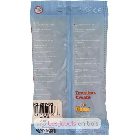 Bag of 1000 plastic beads Midi Yellow HAMA-207-03 Hama 6