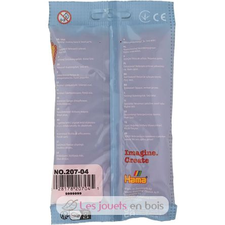 Bag of 1000 plastic beads Midi Orange HAMA-207-04 Hama 4