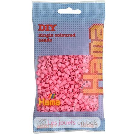 Bag of 1000 plastic beads Midi Pink HAMA-207-06 Hama 1