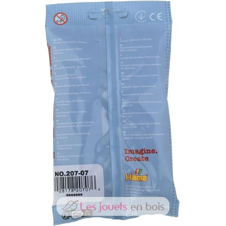 Bag of 1000 plastic beads Midi Purple HAMA-207-07 Hama 4