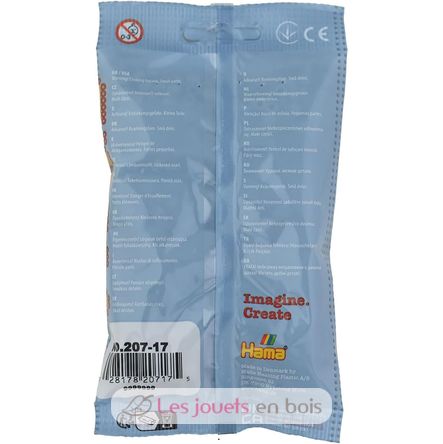 Bag of 1000 plastic beads Midi Grey HAMA-207-17 Hama 5