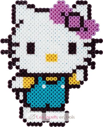 Bag of 1000 plastic beads Midi black HAMA-207-18 Hama 3
