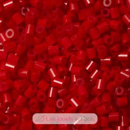 Bag of 1000 plastic beads Midi Red Christmas HAMA-207-22 Hama 2