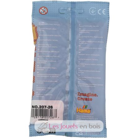 Bag of 1000 plastic beads Midi flesh HAMA-207-26 Hama 4