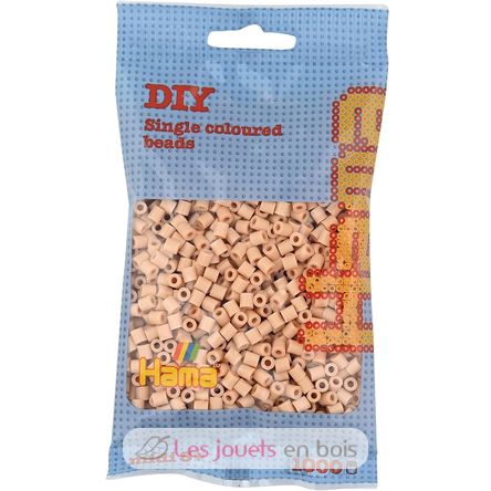 Bag of 1000 plastic beads Midi beige HAMA-207-27 Hama 1