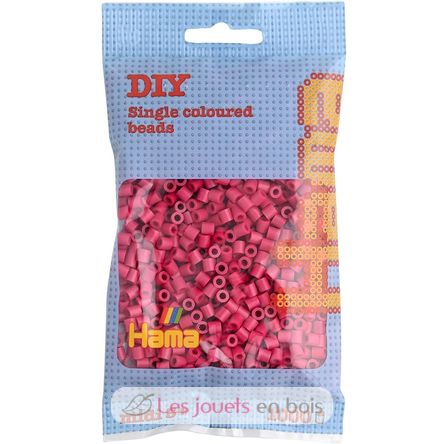 Bag of 1000 plastic beads Midi Red wine HAMA-207-29 Hama 1