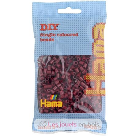 Bag of 1000 plastic beads Midi light brown red HAMA-207-30 Hama 4