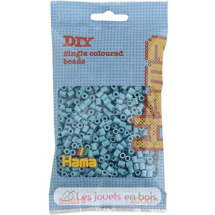 Bag of 1000 plastic beads Midi Turquoise HAMA-207-31 Hama 1