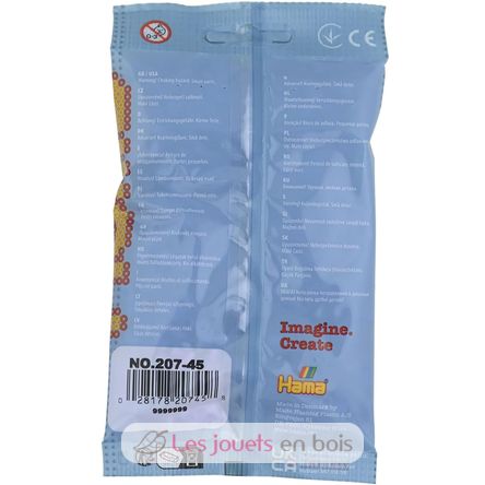 Bag of 1000 plastic beads Midi pastel purple HAMA-207-45 Hama 4