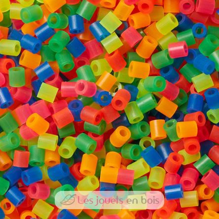 Bag of 1000 plastic beads Midi neon mix HAMA-207-51 Hama 2