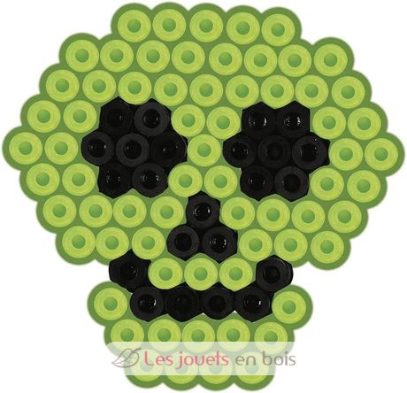 Bag of 1000 plastic beads Midi phosphorescent HAMA-207-55 Hama 4